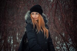 Photo down jacket