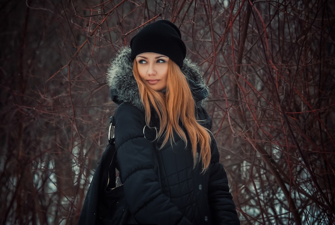 Photo down jacket