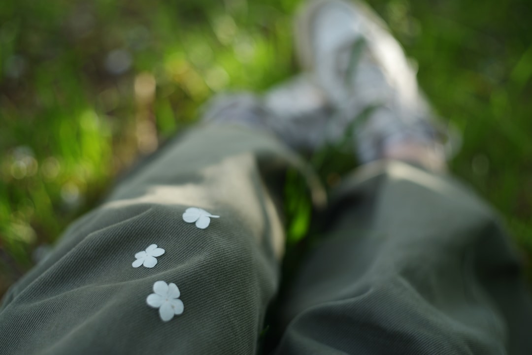 Photo floral pants
